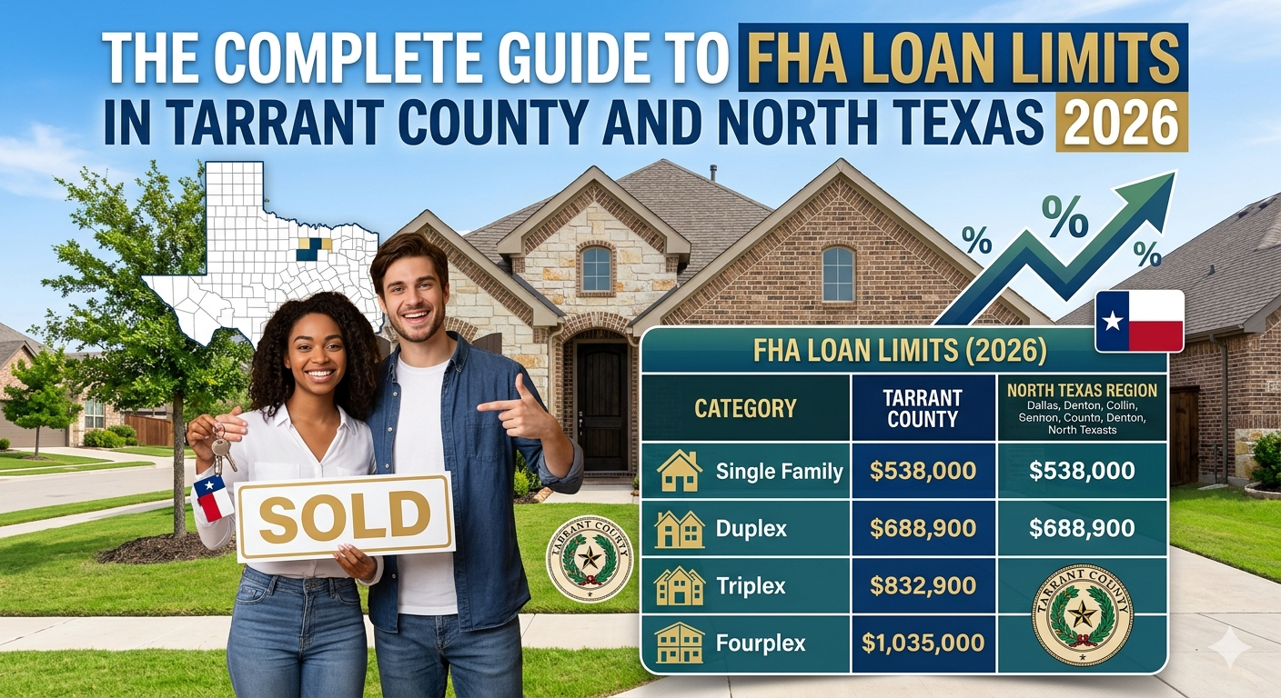 THE COMPLETE GUIDE TO FHA LOAN LIMITS IN TARRANT COUNTY AND NORTH TEXAS 2026