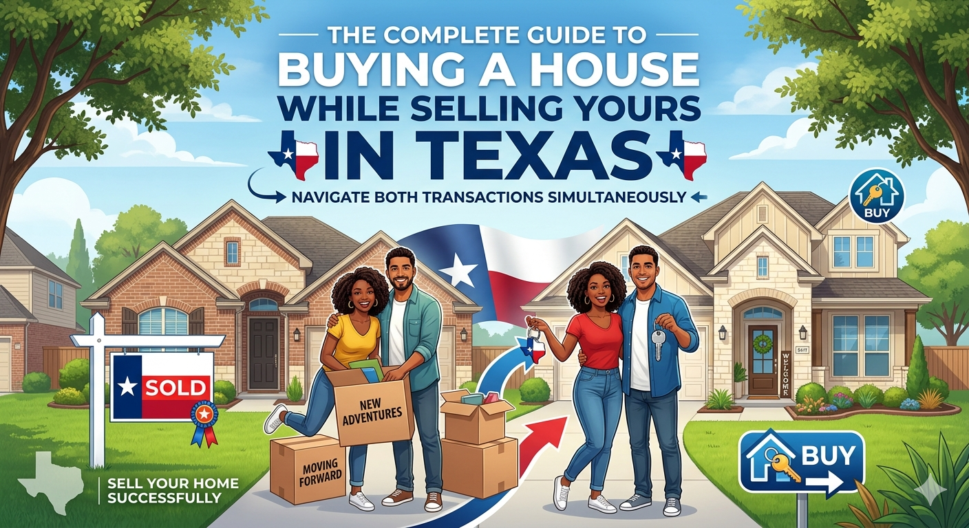 THE COMPLETE GUIDE TO BUYING A HOUSE WHILE SELLING YOURS IN TEXAS