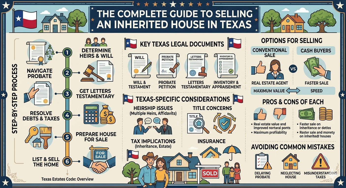 THE COMPLETE GUIDE TO SELLING AN INHERITED HOUSE IN TEXAS