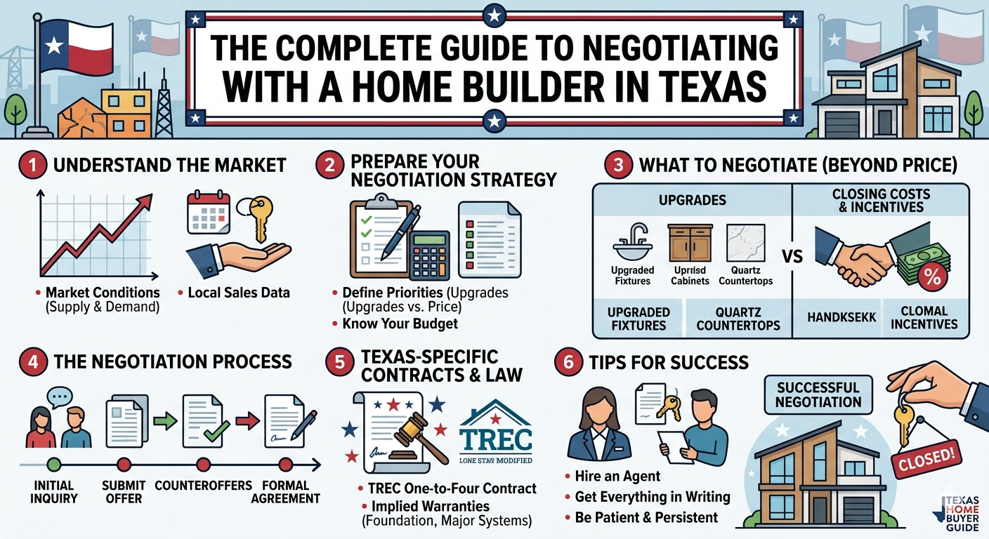 THE COMPLETE GUIDE TO NEGOTIATING WITH A HOME BUILDER IN TEXAS