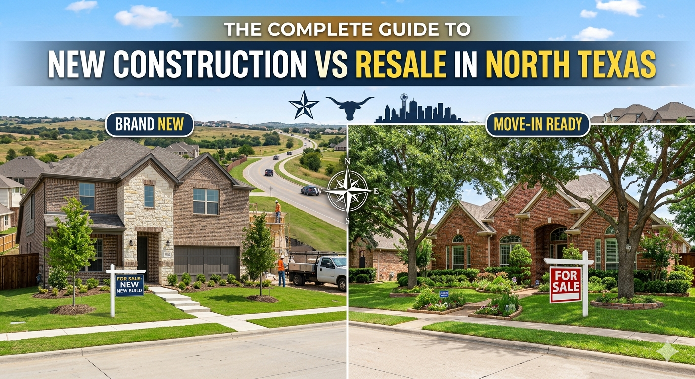 THE COMPLETE GUIDE TO NEW CONSTRUCTION VS RESALE IN NORTH TEXAS
