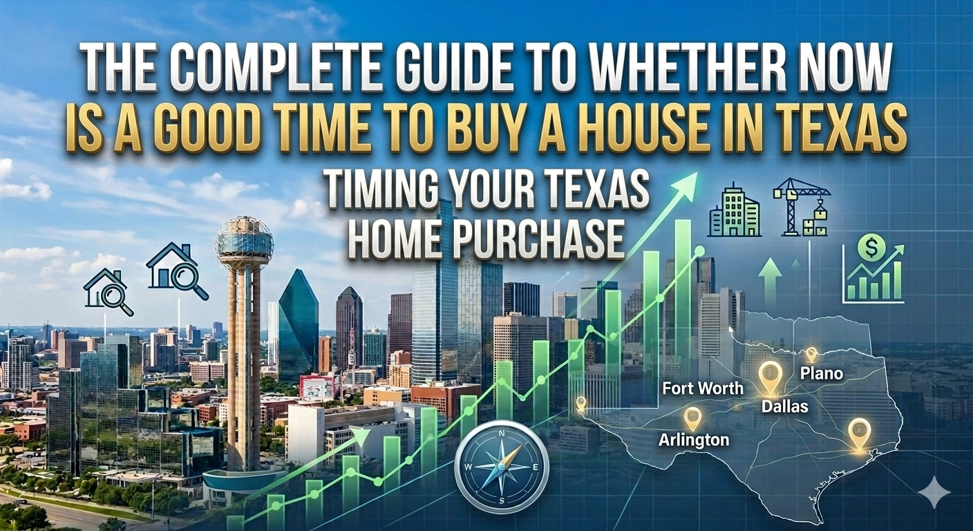 THE COMPLETE GUIDE TO WHETHER NOW IS A GOOD TIME TO BUY A HOUSE IN TEXAS