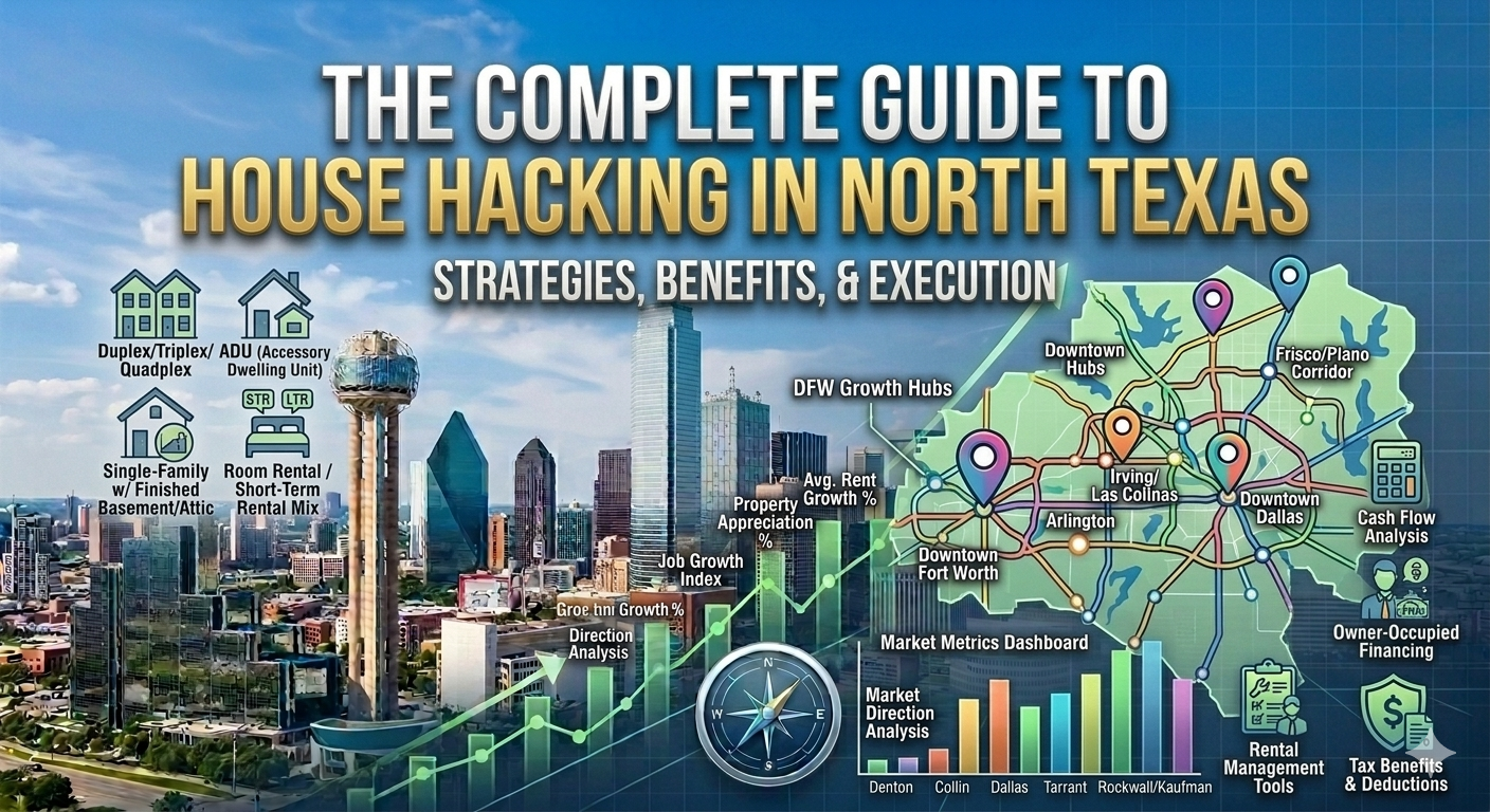 THE COMPLETE GUIDE TO HOUSE HACKING IN NORTH TEXAS