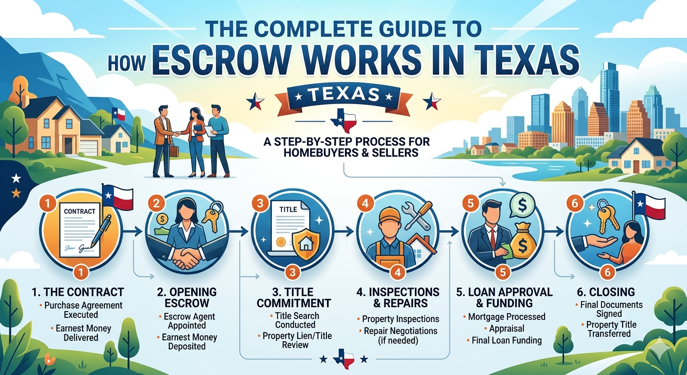 THE COMPLETE GUIDE TO HOW ESCROW WORKS IN TEXAS