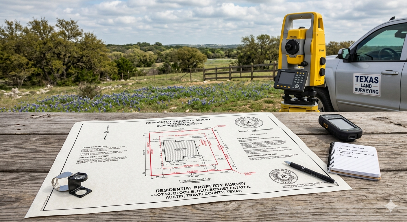 THE COMPLETE GUIDE TO WHAT A SURVEY IS IN TEXAS REAL ESTATE