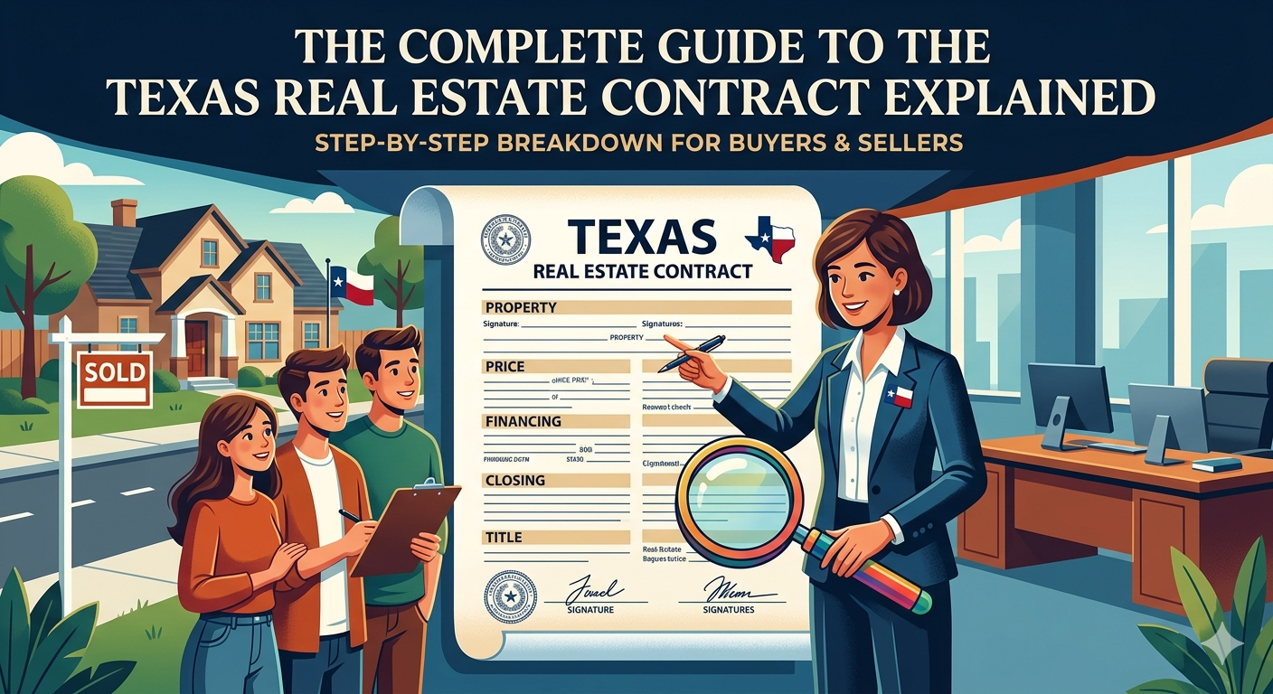 THE COMPLETE GUIDE TO THE TEXAS REAL ESTATE CONTRACT EXPLAINED