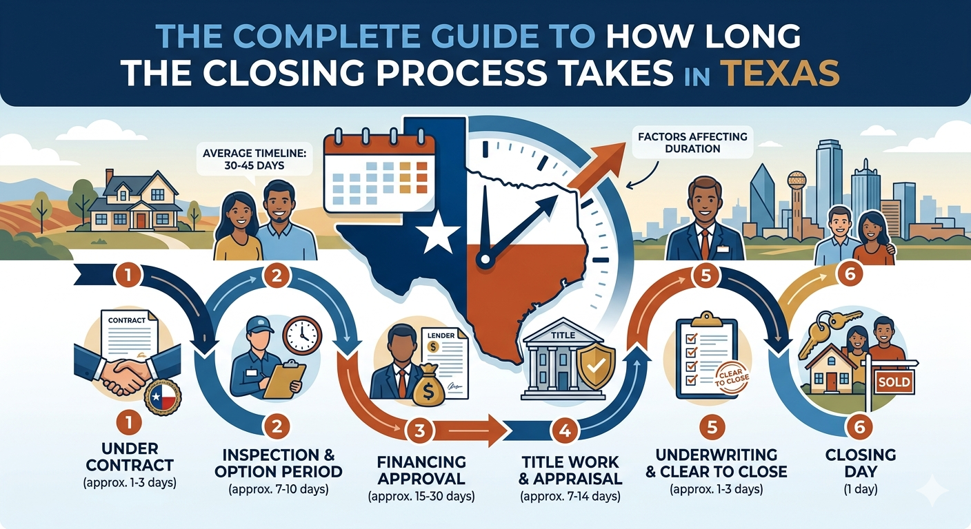 THE COMPLETE GUIDE TO HOW LONG THE CLOSING PROCESS TAKES IN TEXAS