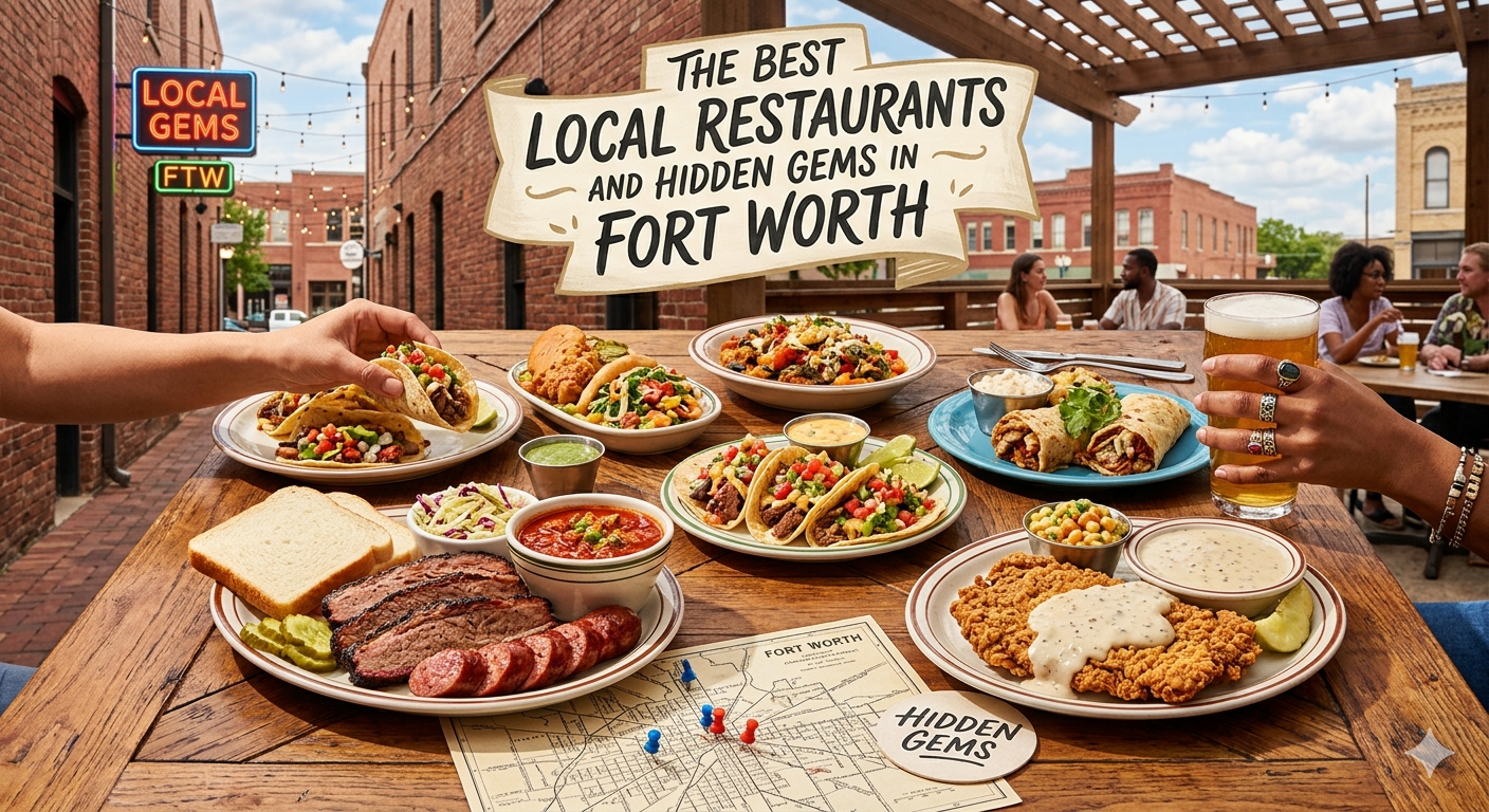 THE BEST LOCAL RESTAURANTS AND HIDDEN GEMS IN FORT WORTH
