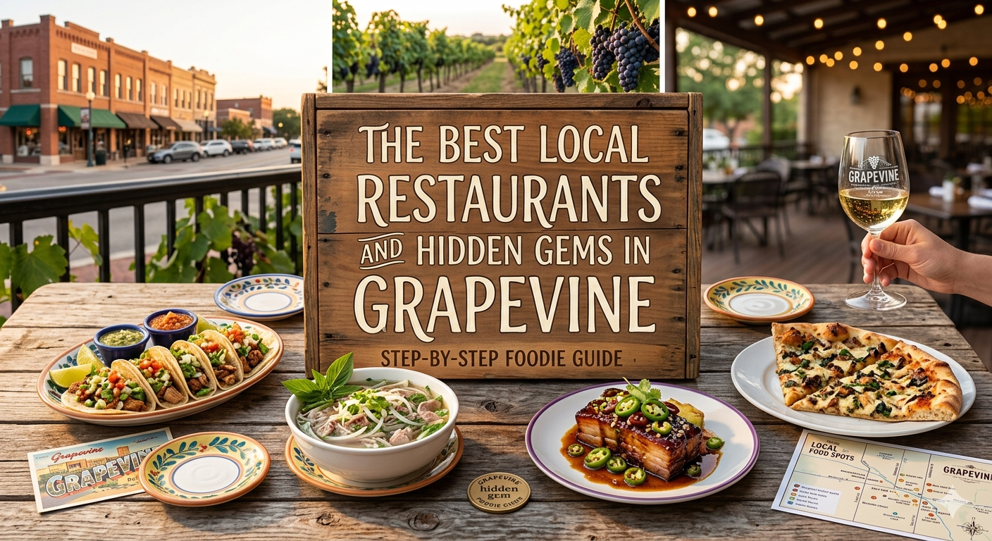 THE BEST LOCAL RESTAURANTS AND HIDDEN GEMS IN GRAPEVINE