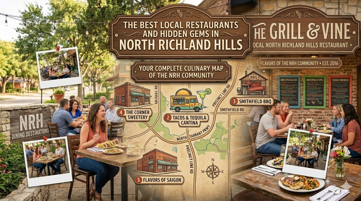 THE BEST LOCAL RESTAURANTS AND HIDDEN GEMS IN NORTH RICHLAND HILLS