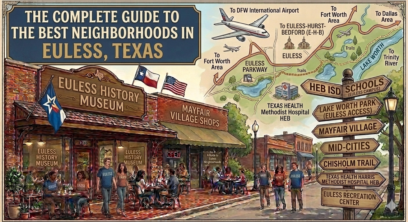 THE COMPLETE GUIDE TO THE BEST NEIGHBORHOODS IN EULESS, TEXAS