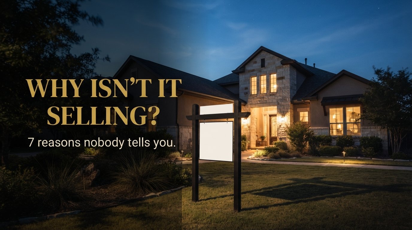 Why Your House Isn't Selling (7 Reasons Nobody Tells You)