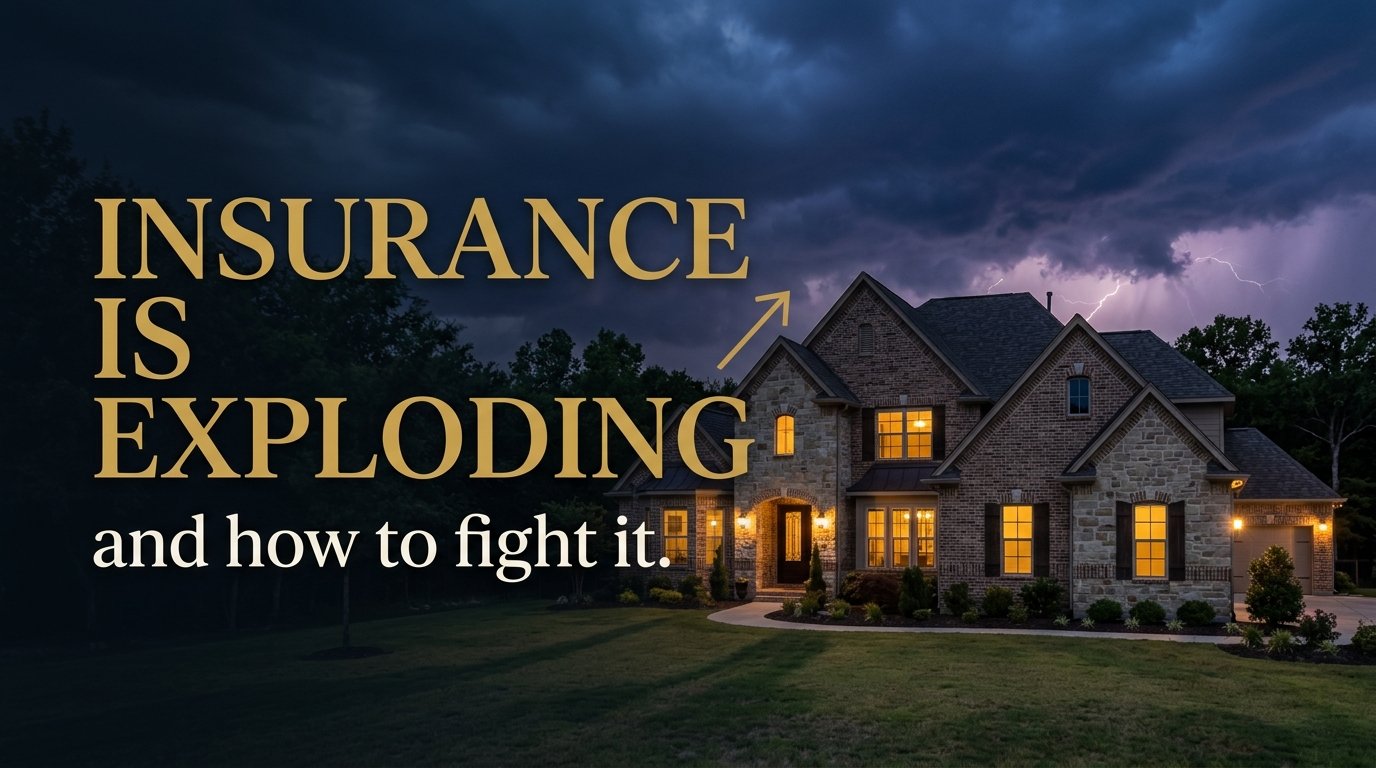 Why Texas Home Insurance Is Exploding (And How to Fight It)