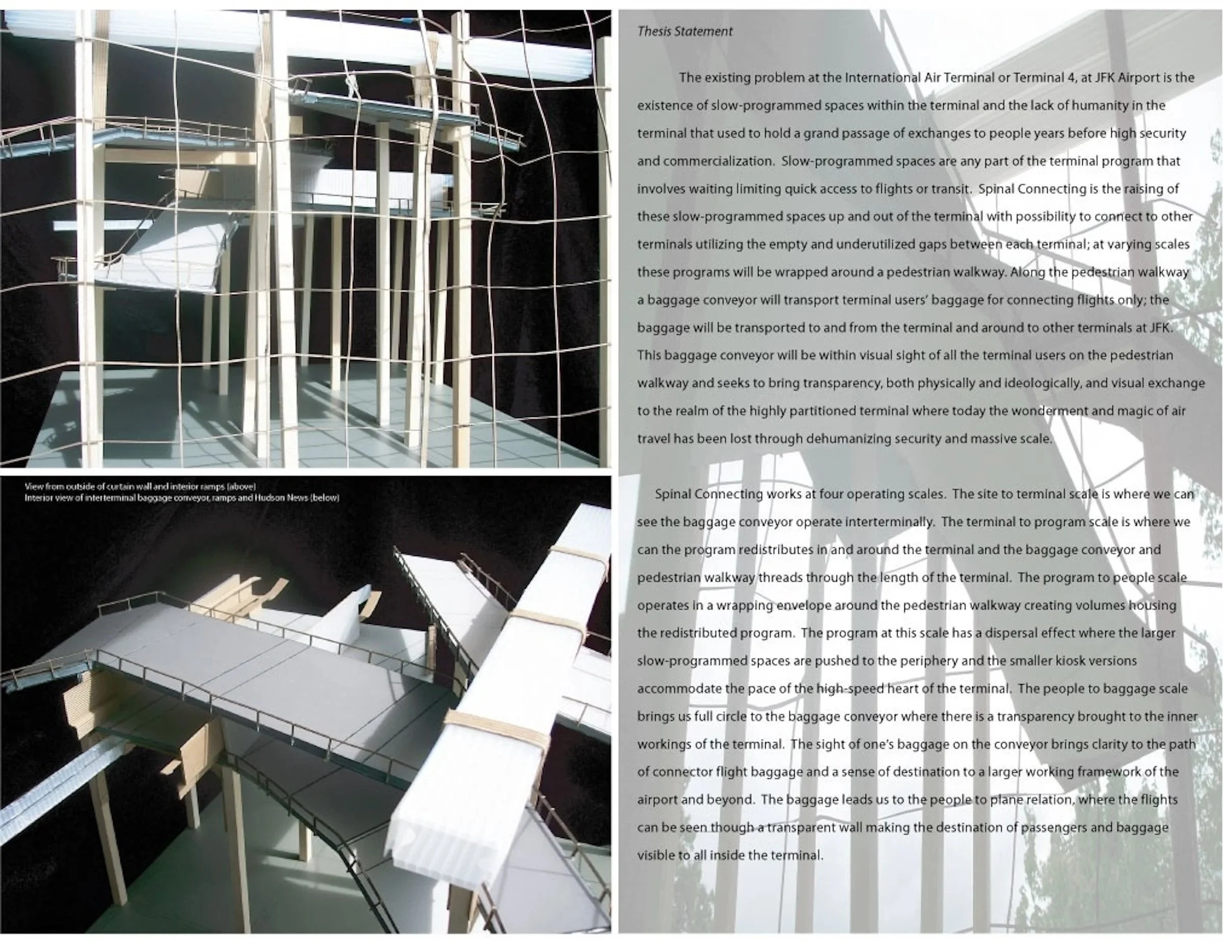 Final Project | Thesis Statement and final model photos