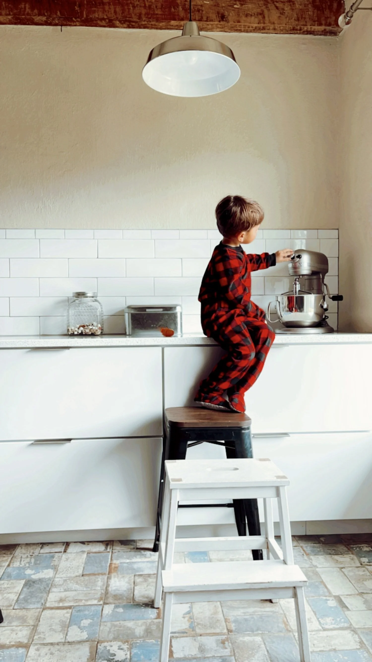 Photo of the far East counter elevation