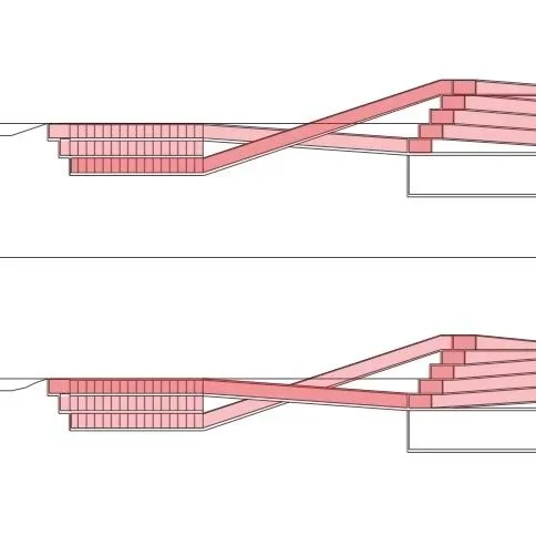 Design 302 | Aquatic Sports Center - Critic: Donald Cromley (3rd Year, Spring 2003)