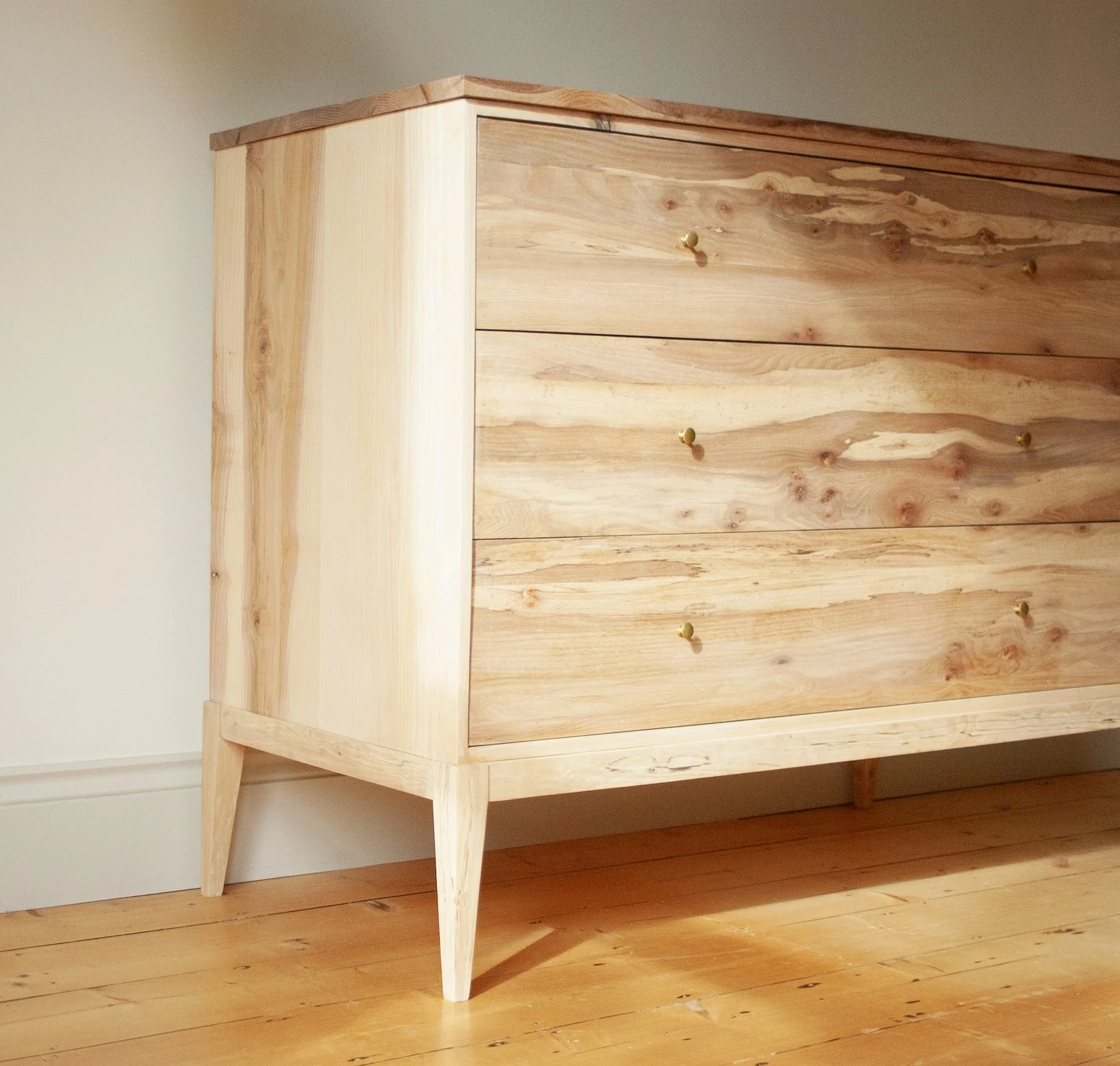 The Thorne Chest of drawer a design that can be made to order in any british timber