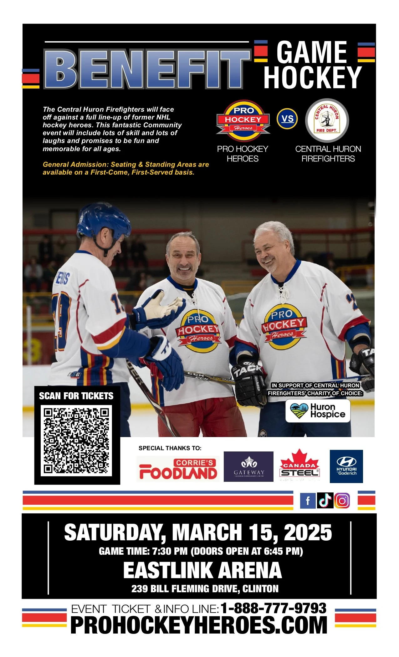 Celebrity Benefit Hockey Game