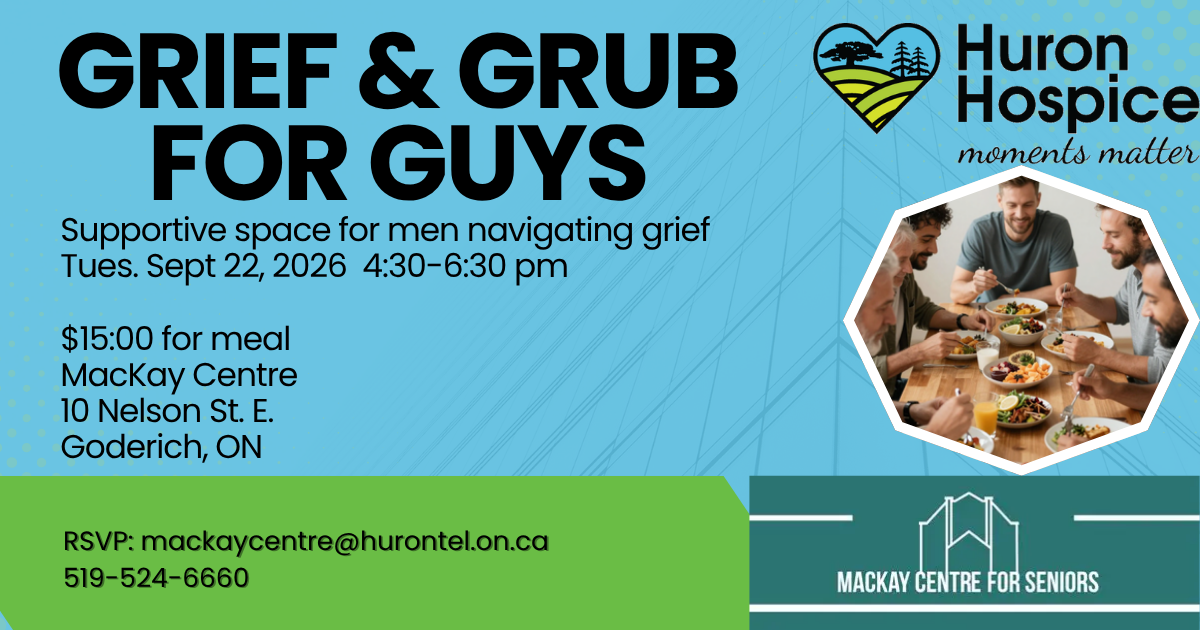 Grief and Grub for Guys