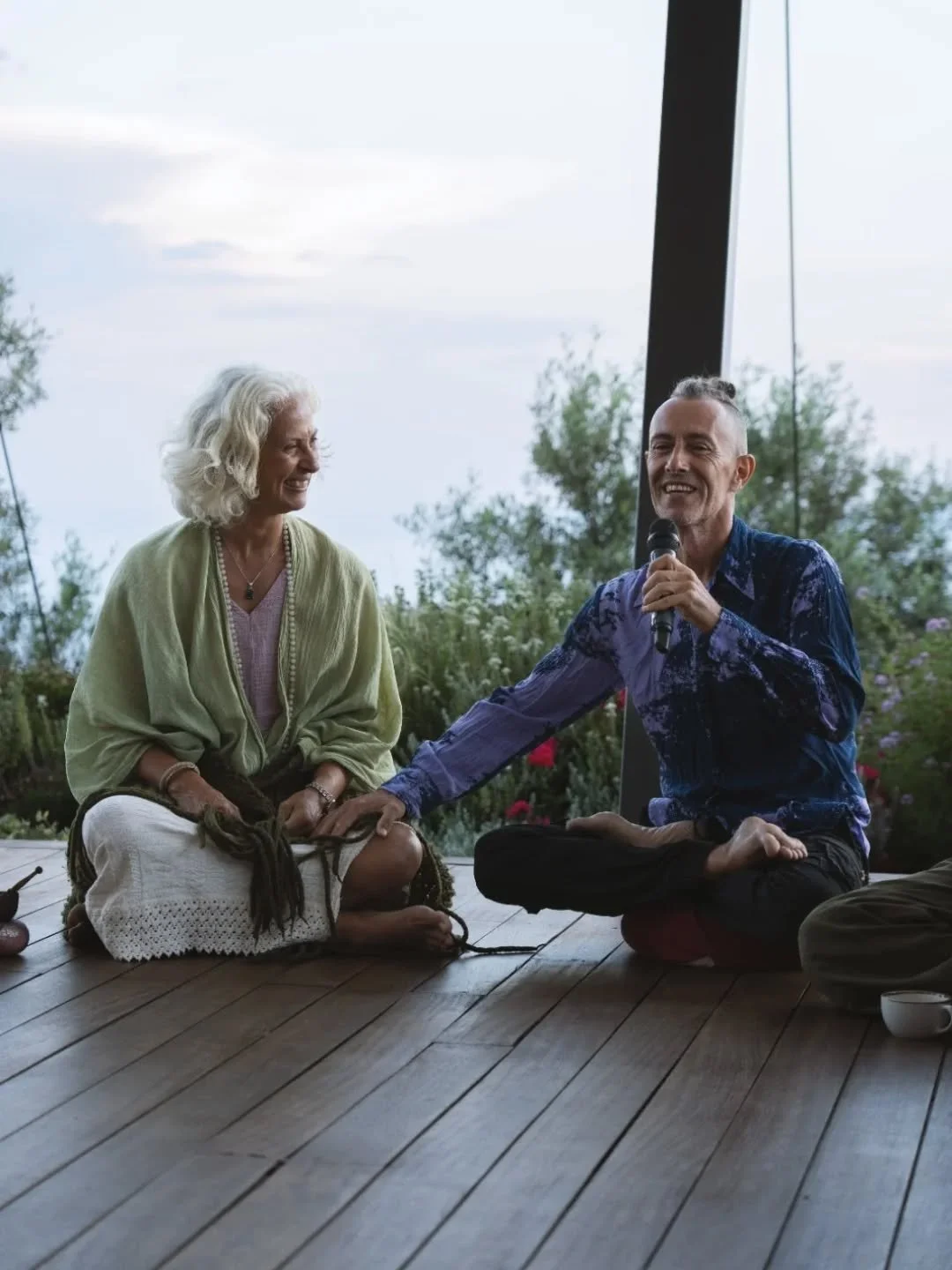 I am so profoundly grateful, and still settling back into the world after our immersion. I find myself returning to one thought again and again: peace is a capacity. Not something we arrive at. Something we practice, deepend and carry home in the bod