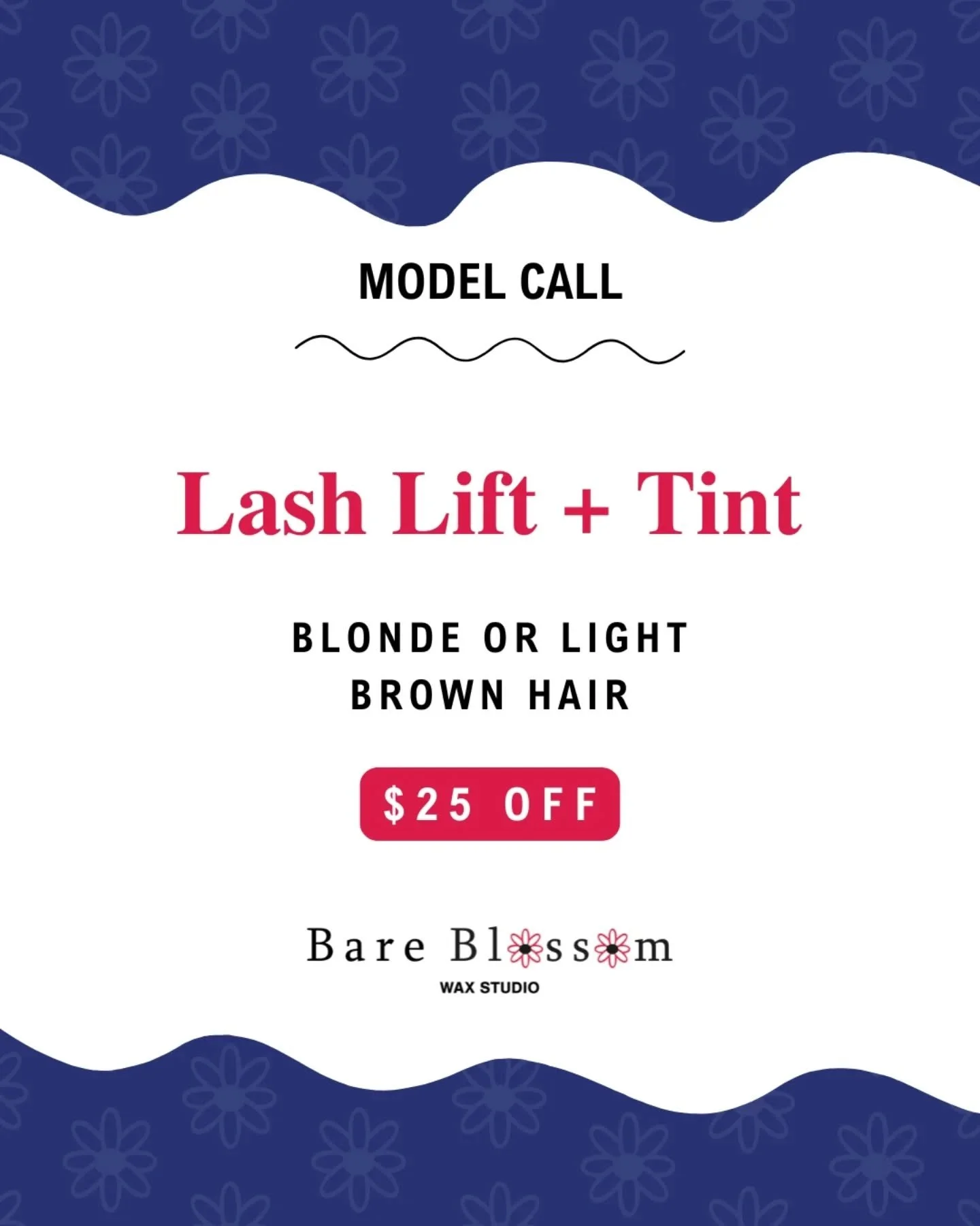 As I continue growing my business here in Bowling Green, I&rsquo;m leveling up my content too 
💙
I&rsquo;m looking for 2&ndash;3 lovely faces to model for a Lash Lift + Tint. 
You&rsquo;ll receive $25 OFF, making your service just $65 (regularly $90