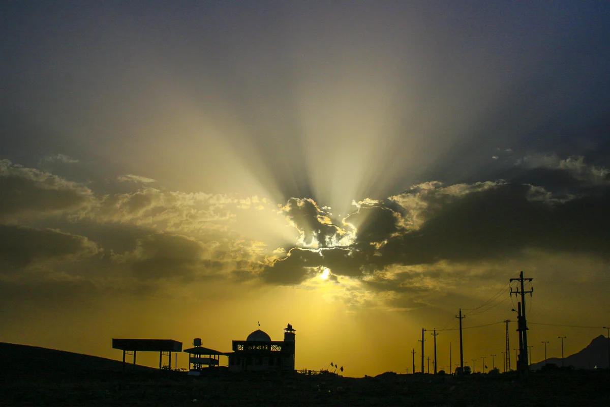 Sunset, Qazvin, Iran