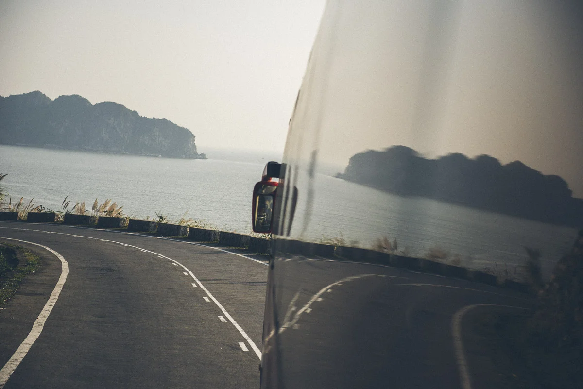 Road to Cat Ba Island, Vietnam