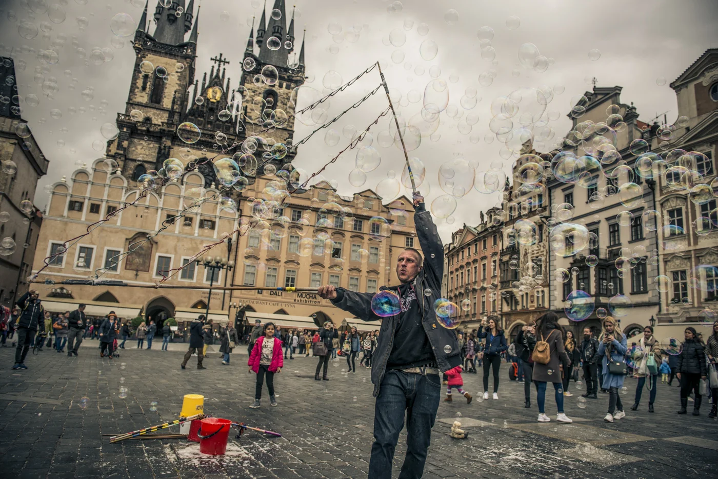 The Bubbleman of Prague