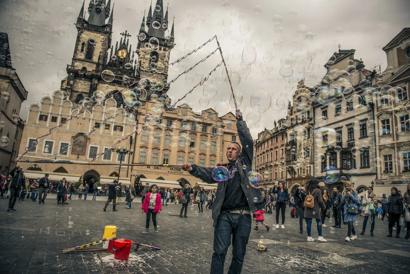 The Bubbleman of Prague