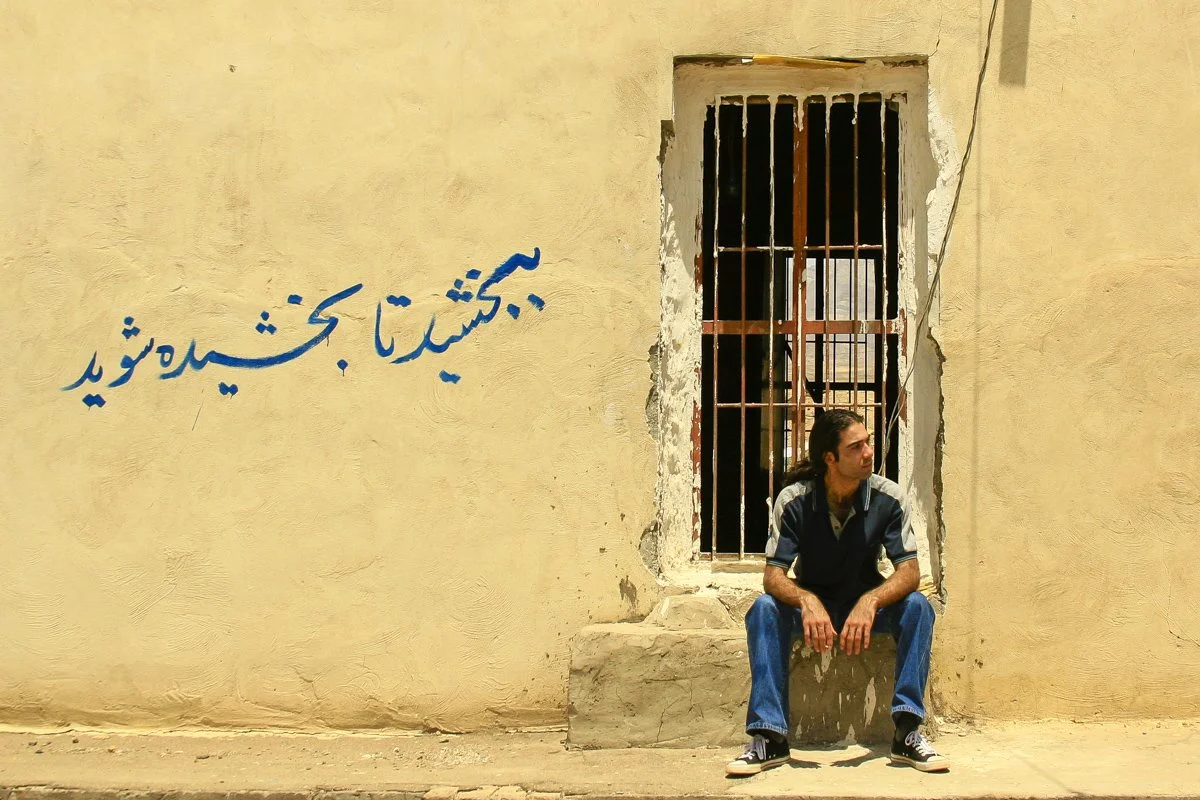 I SAW HIM IN QAZVIN, IRAN.