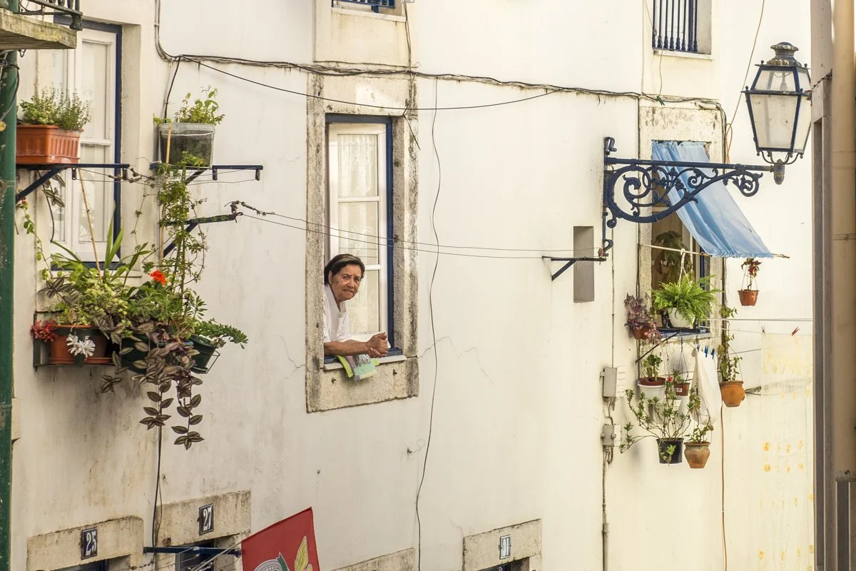 I SAW HER IN MOURARIA, LISBON, PORTUGAL.