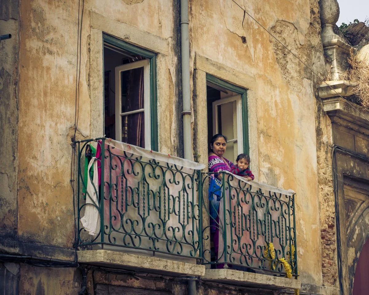 I SAW HER IN LISBON, PORTUGAL.