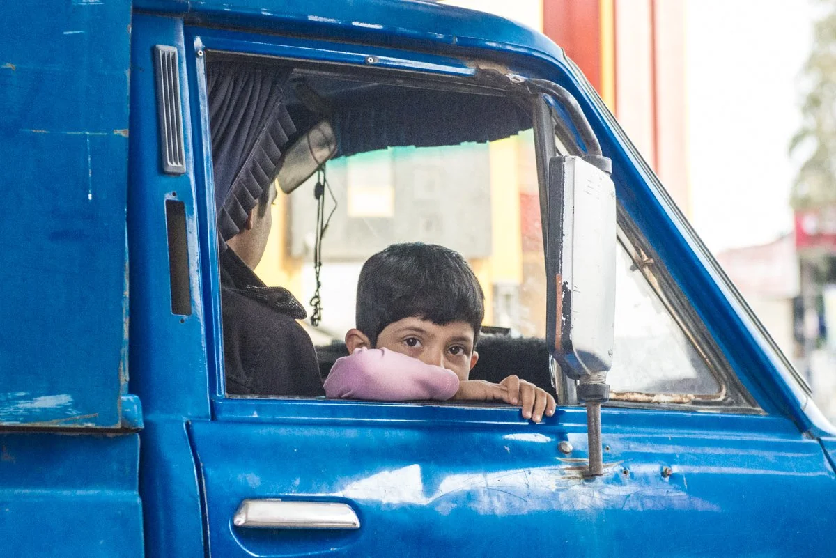 I SAW HIM IN KERMAN, IRAN.