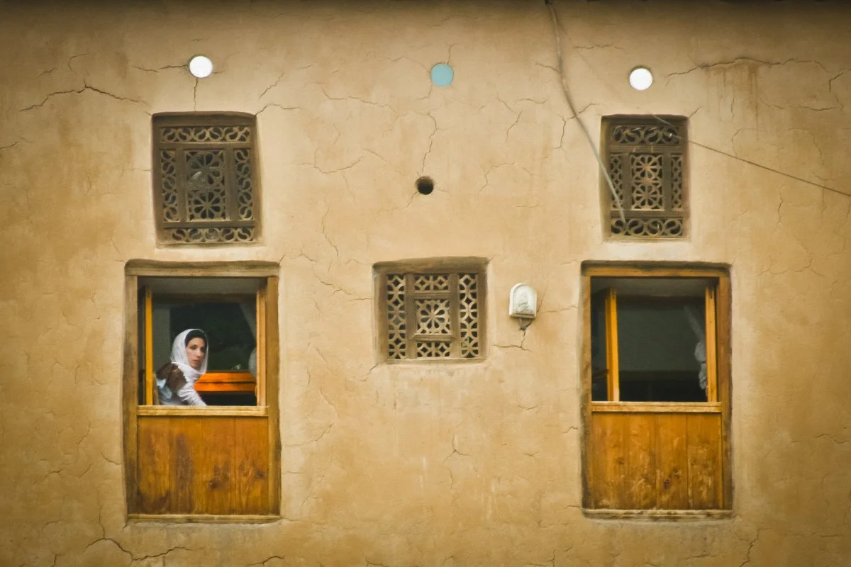 I SAW HER IN MASOULEH VILLAGE, IRAN.