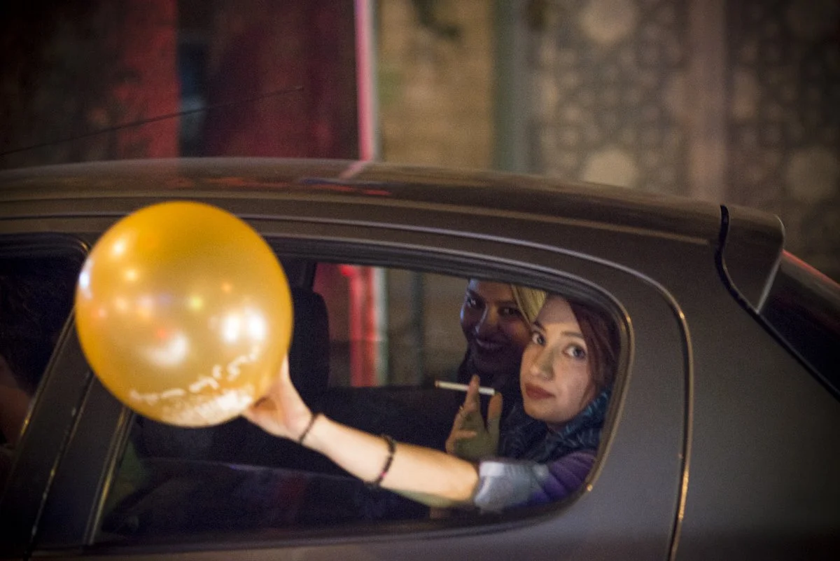 I SAW HER IN TEHRAN.