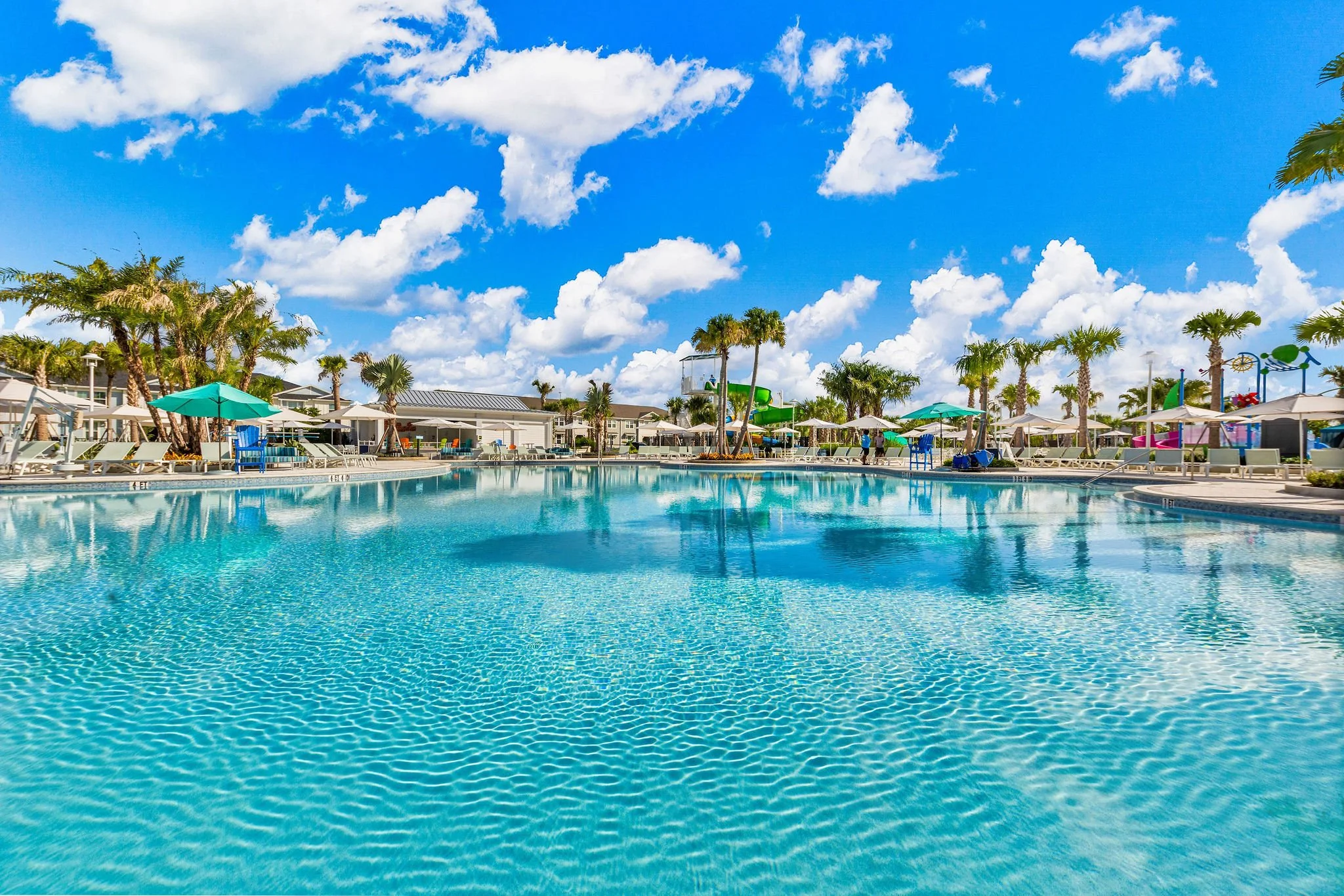 Windsor Cay Resort Pool, near Orlando, Disney and Universal Studios.
