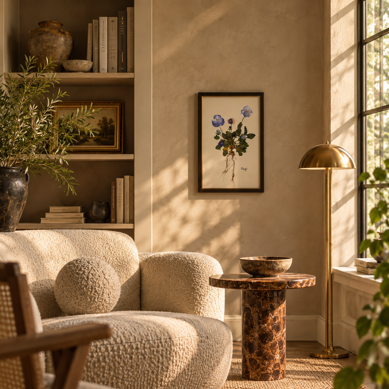 Sunlit Botanical Living Corner.png