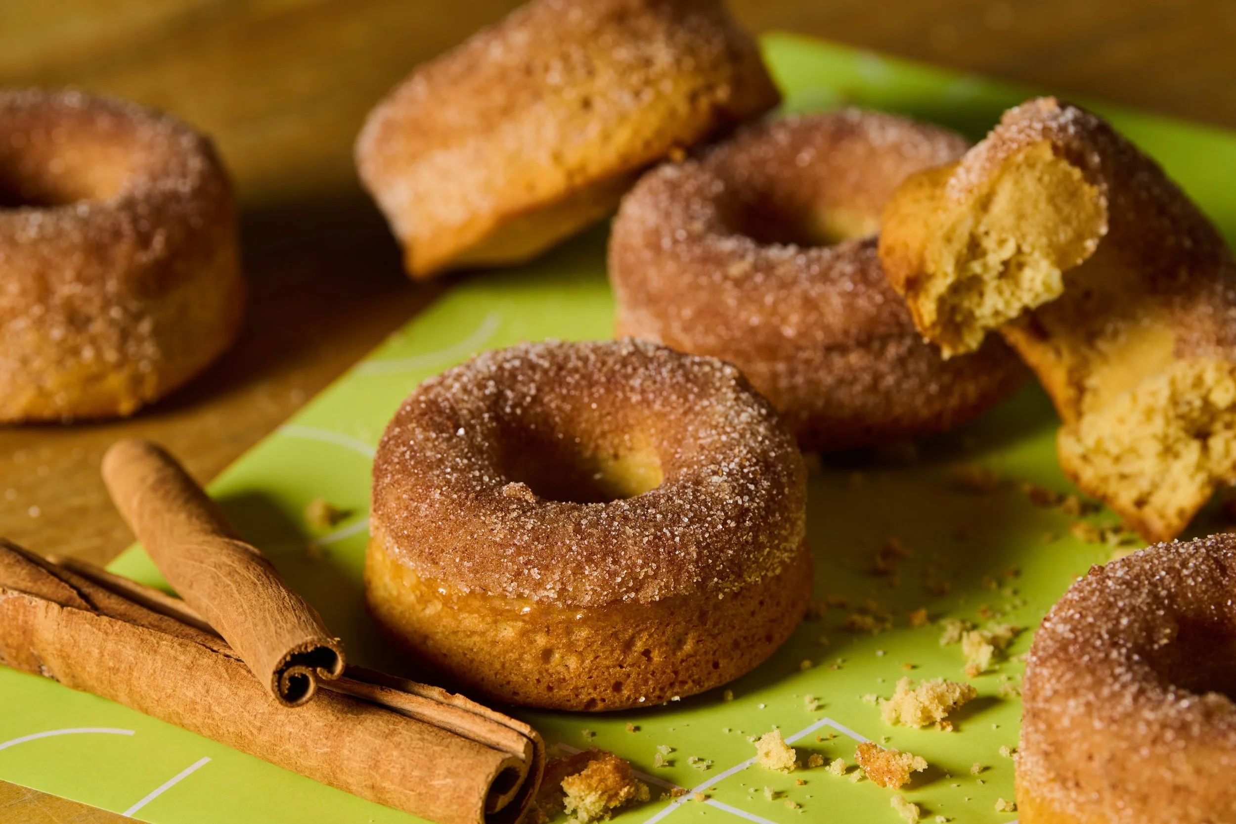 homemade apple cider donuts