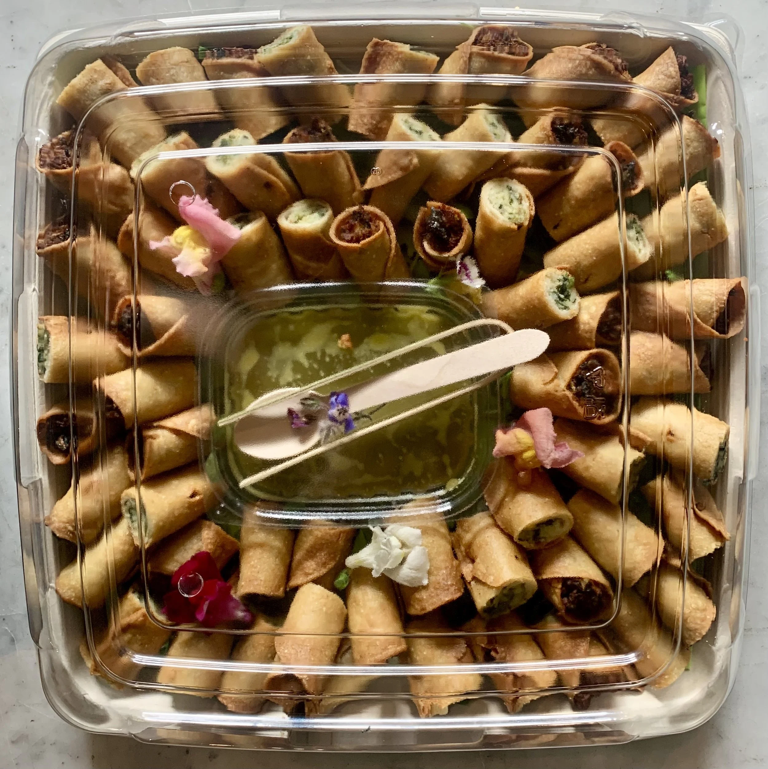 seasonal taquitos platters