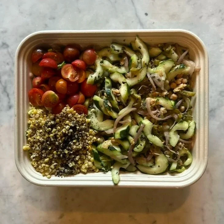Farro + Veggie Salad