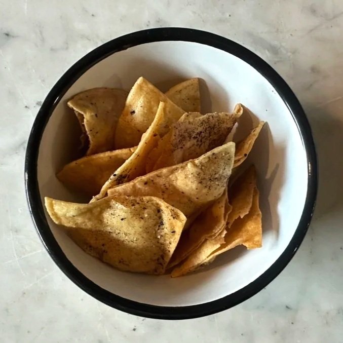 Black Lime Tortilla Chips