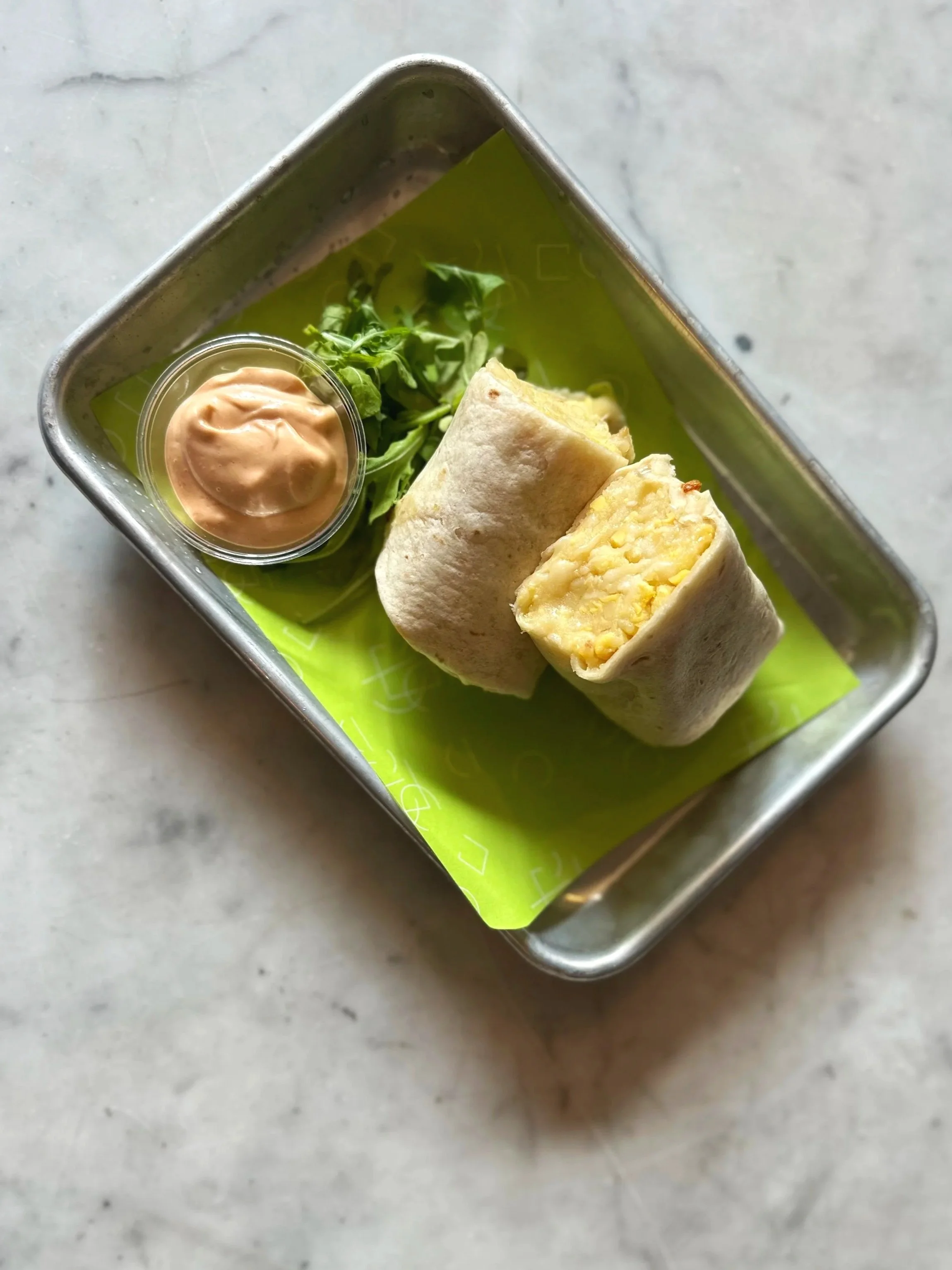 Farm Egg and Cheese Burrito