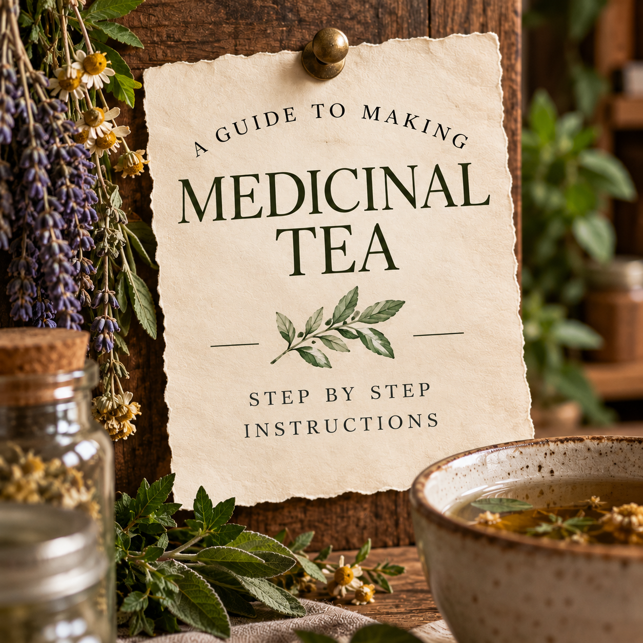 How to Make Medicinal Tea: From Bulk Blend to Daily Infusion
