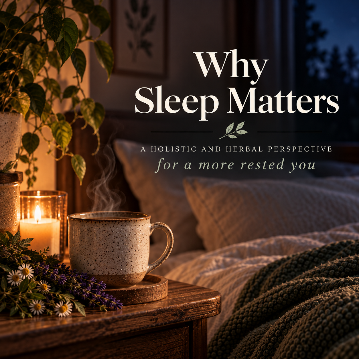 Sleep Is Medicine: A Holistic &amp; Herbal Approach