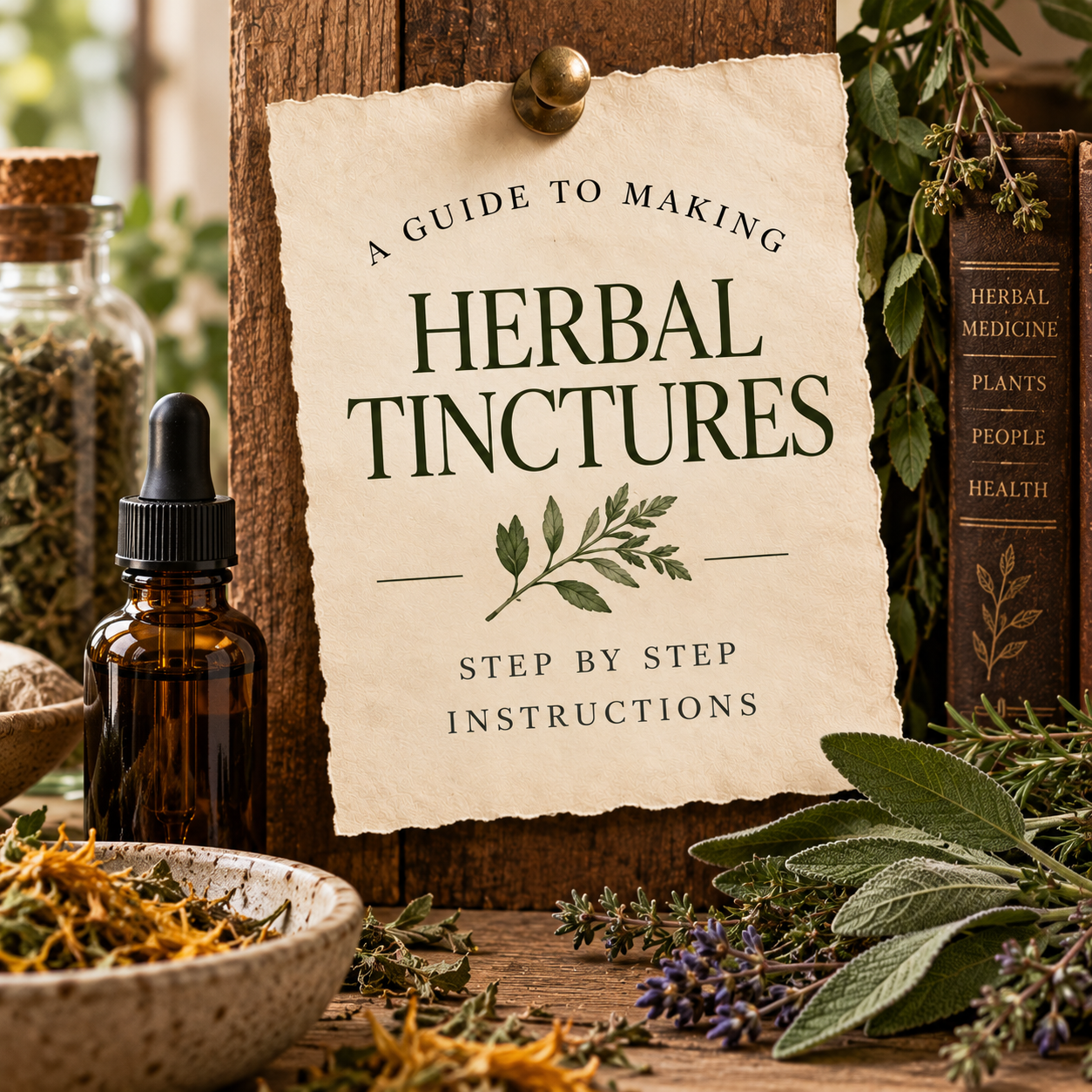 How to Make an Herbal Tincture: A Beginner’s Guide to Alcohol Extracts
