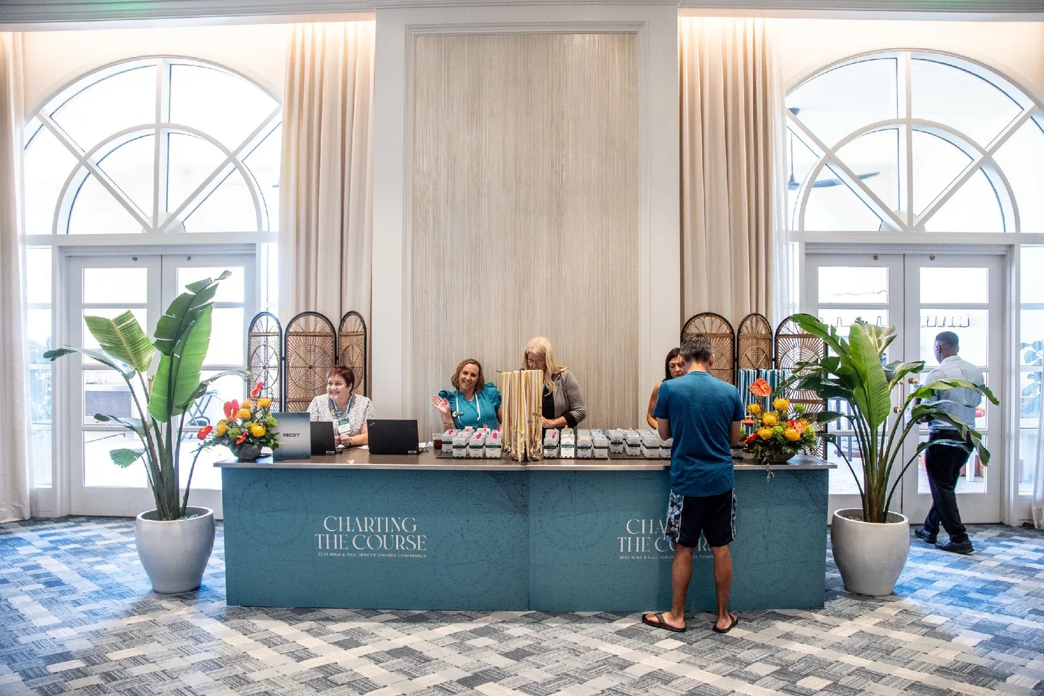 MINA Conference reception