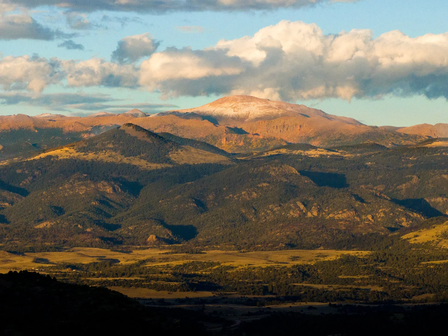 Gold Belt scenic byway aerial
