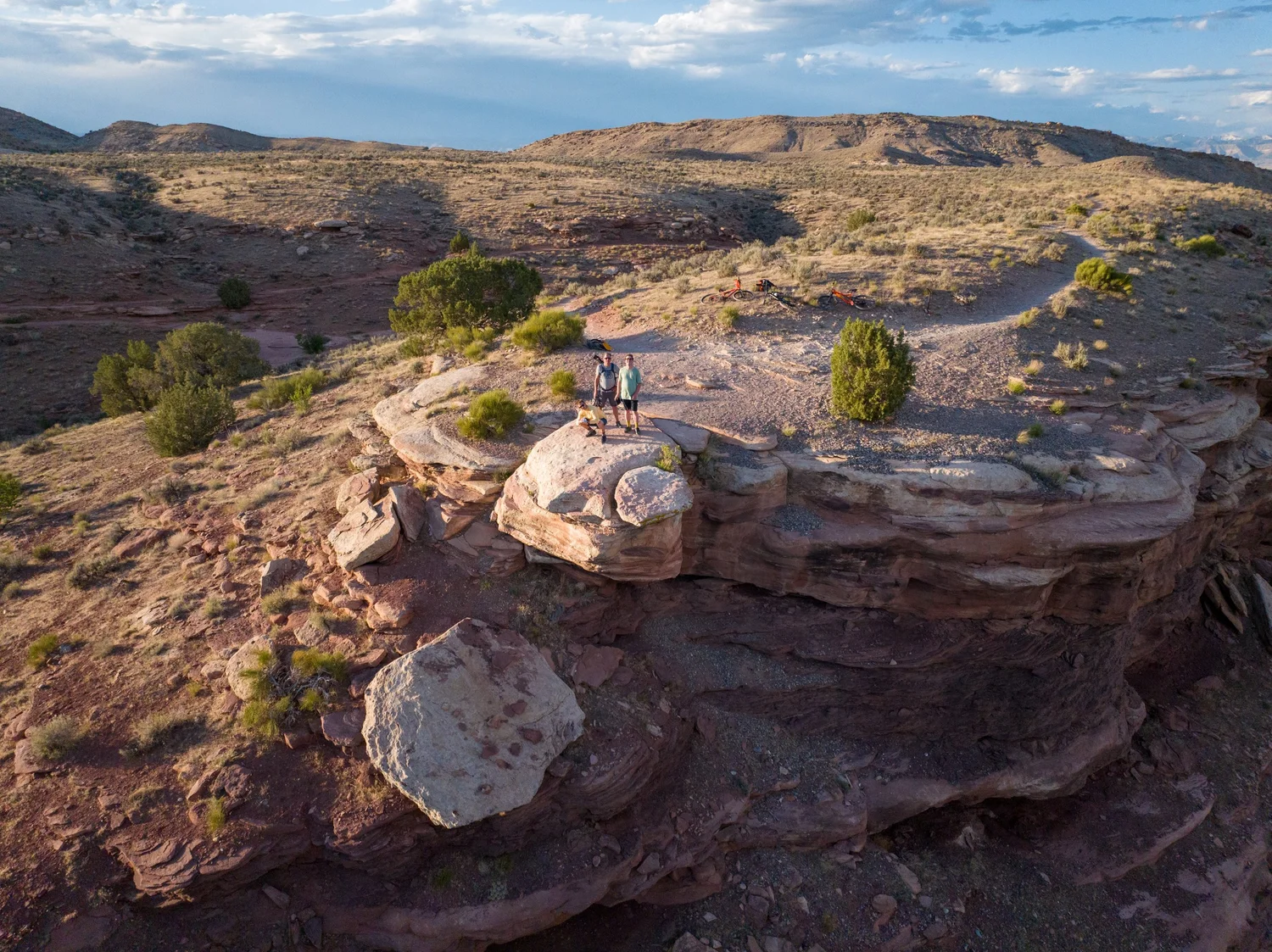 Palisade Fruita aerial drone view