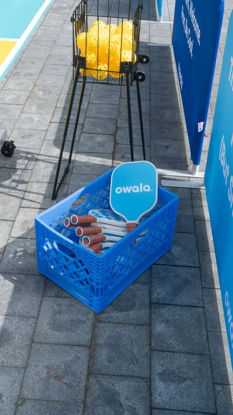 Owala College Pickleball Tour activation