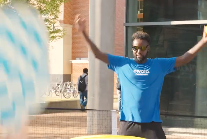 Owala pickleball tour engagement